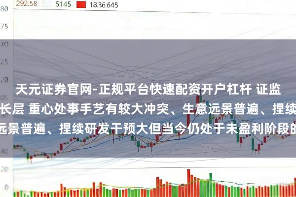 天元证券官网-正规平台快速配资开户杠杆 证监会：成立科创板科创成长层 重心处事手艺有较大冲突、生意远景普遍、捏续研发干预大但当今仍处于未盈利阶段的科技型企业